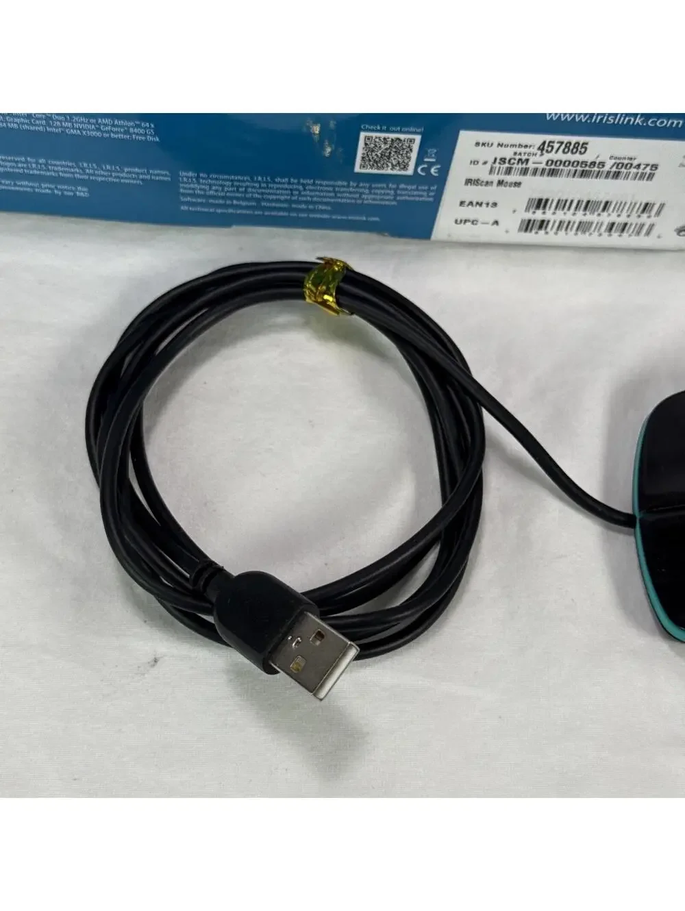 IRIScan Mouse All-In-One Scanner for Windows & Mouse 457885 Excellent Preowned